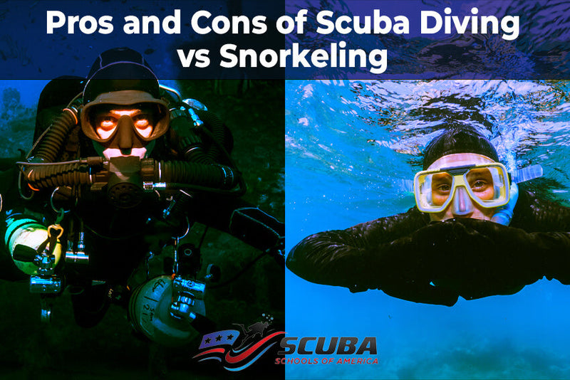 Pros and Cons of Scuba Diving vs Snorkeling