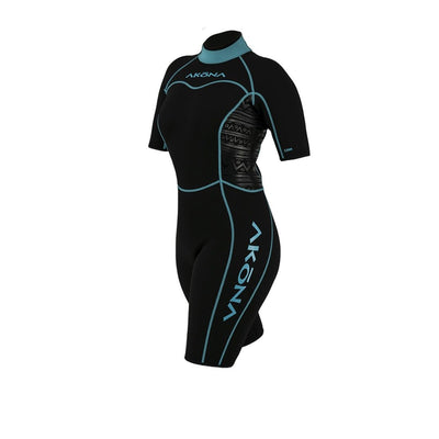 2.5mm Women's Shorty (Back Zip) - Tiffany-Scuba Schools of America