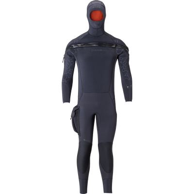 8/7mm Velocity Ultra 2.0 Semi-Dry Suit, Thermal Suit for Diving and Snorkeling-Scuba Schools of America