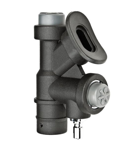 XDEEP power inflator head only, front view.