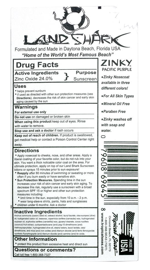 ZINKY SPF 36 PACIFIC PURPLE COLORED NOSE COAT