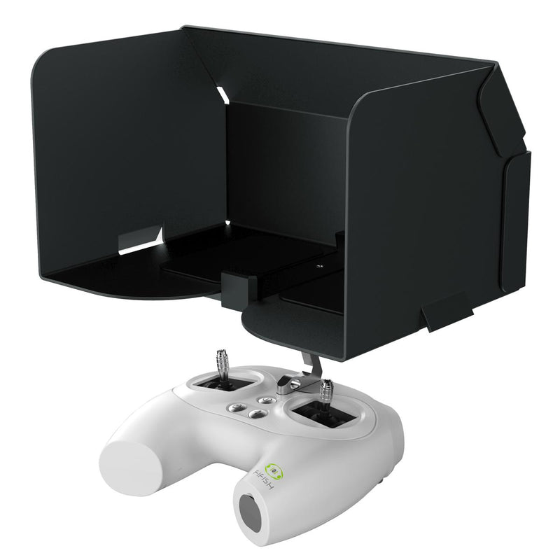 QYSEA 2-in-1 Adjustable iPad Holder with Sunhood