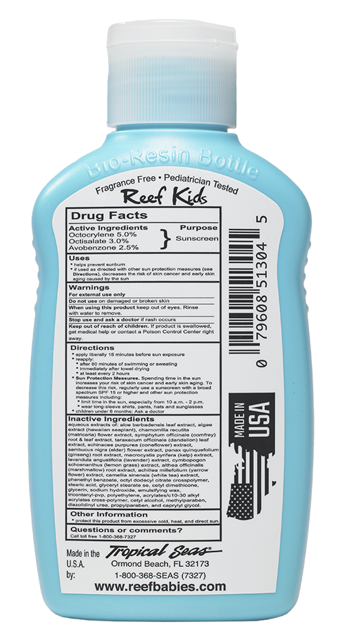 REEF BABIES SPF 30 FRAGRANCE FREE 4 OZ