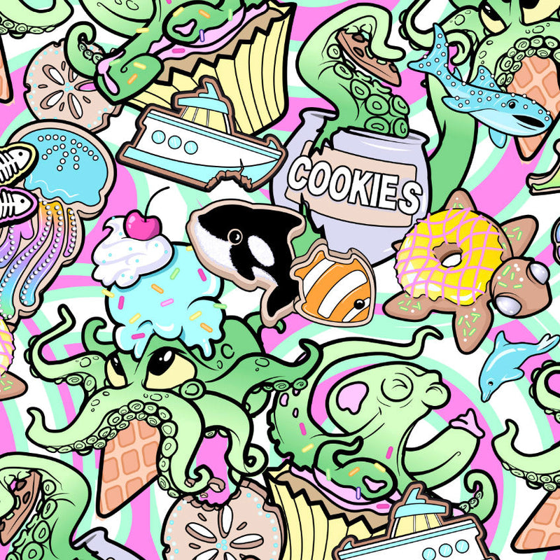 Candy Octopus Leggings