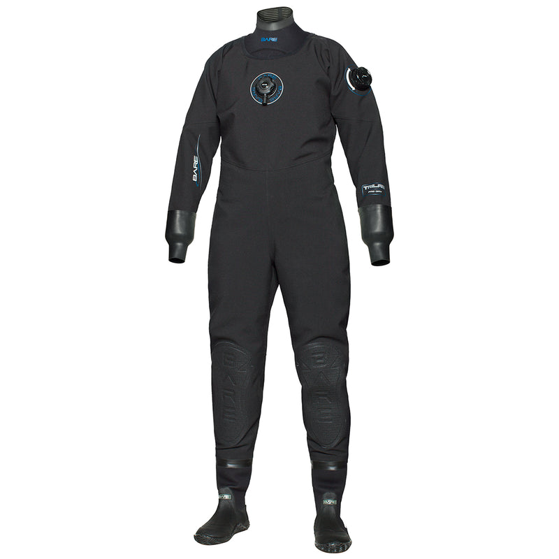 TRILAM PRO DRY - MADE TO ORDER - BLK, RED Men's Drysuit
