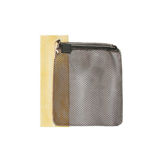 Mesh Drawstring Bag with D-Ring