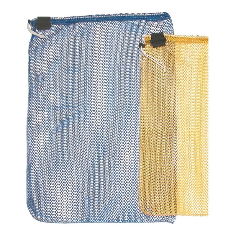Mesh Drawstring Bag with D-Ring