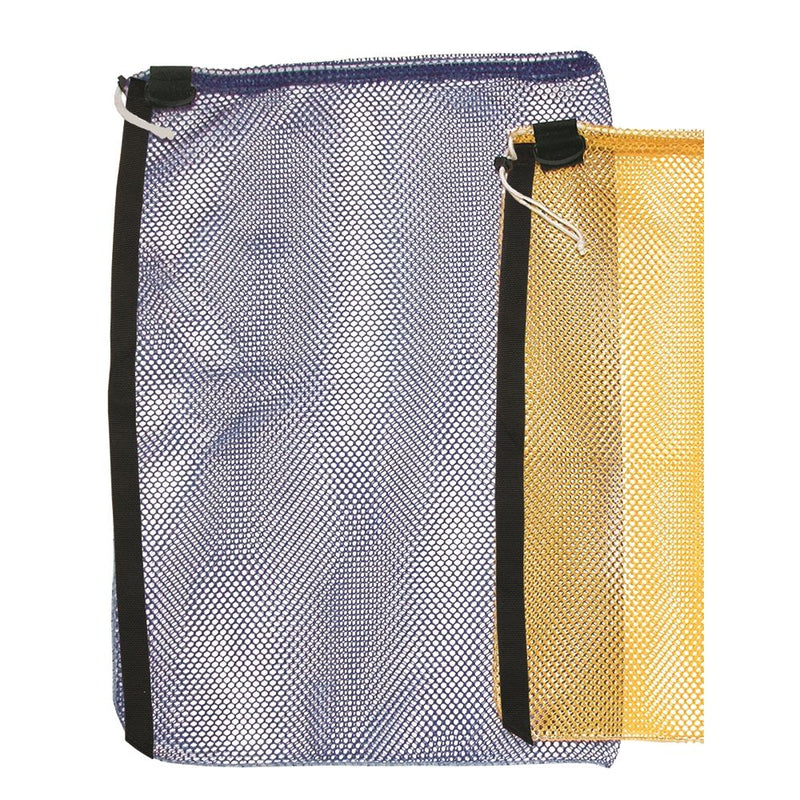 Mesh Drawstring Bag with Strap
