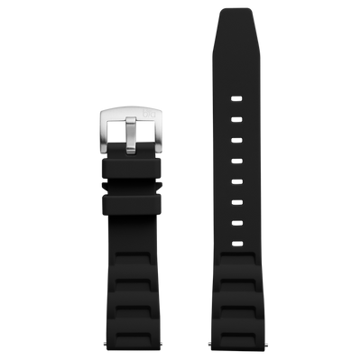 Bia Rosie Silicone Replacement Black Strap