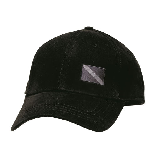 iFlex Hat with Tone-on-Tone Flag - Black - Small/Med