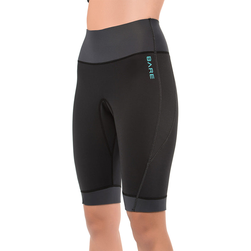 EXOWEAR SHORTS, WOMEN'S - BLK/GRY