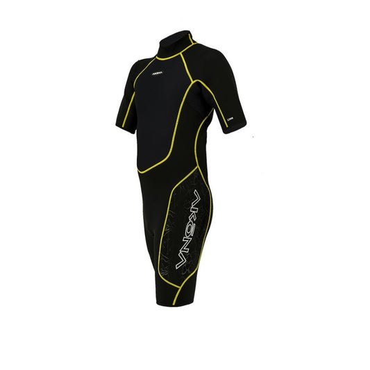 2.5mm Men's  Shorty - (Back Zip) Yellow
