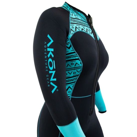3mm Women's Front Zip QS Full Suit Tiffany