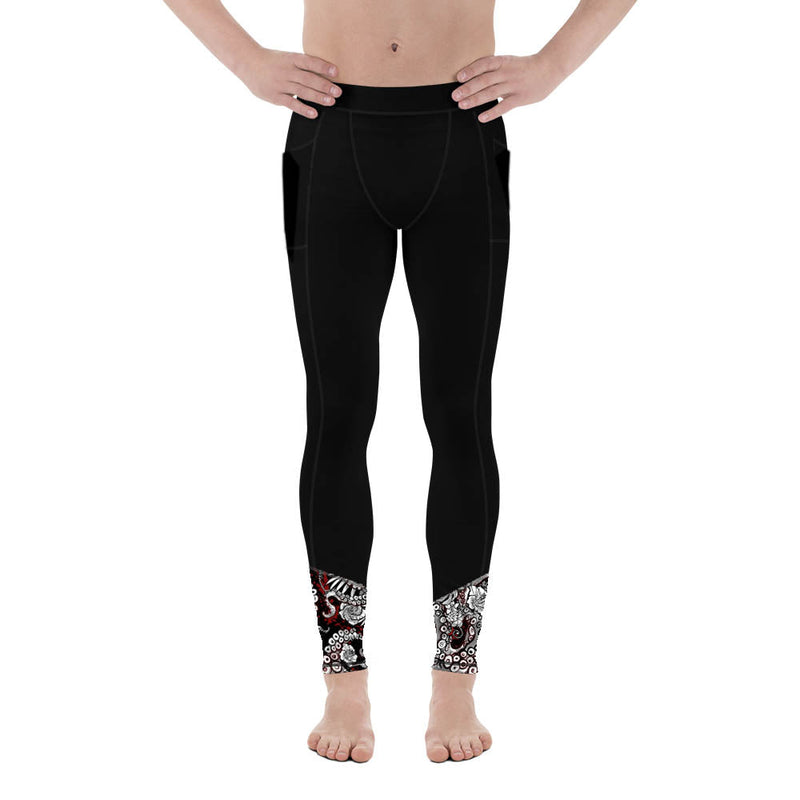 MENS Black Octopower Scuba Pants