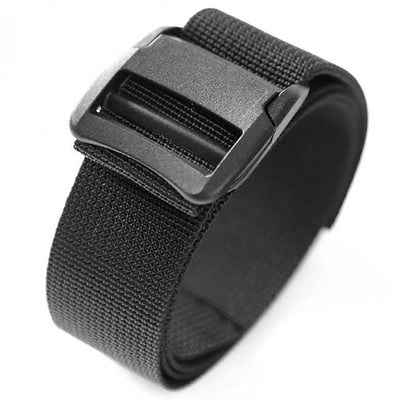 XDEEP Quick Adjust Crotch Strap â 1.5-inch wide strap with stainless D-ring and adjustable buckle system, designed for secure and comfortable harness fit