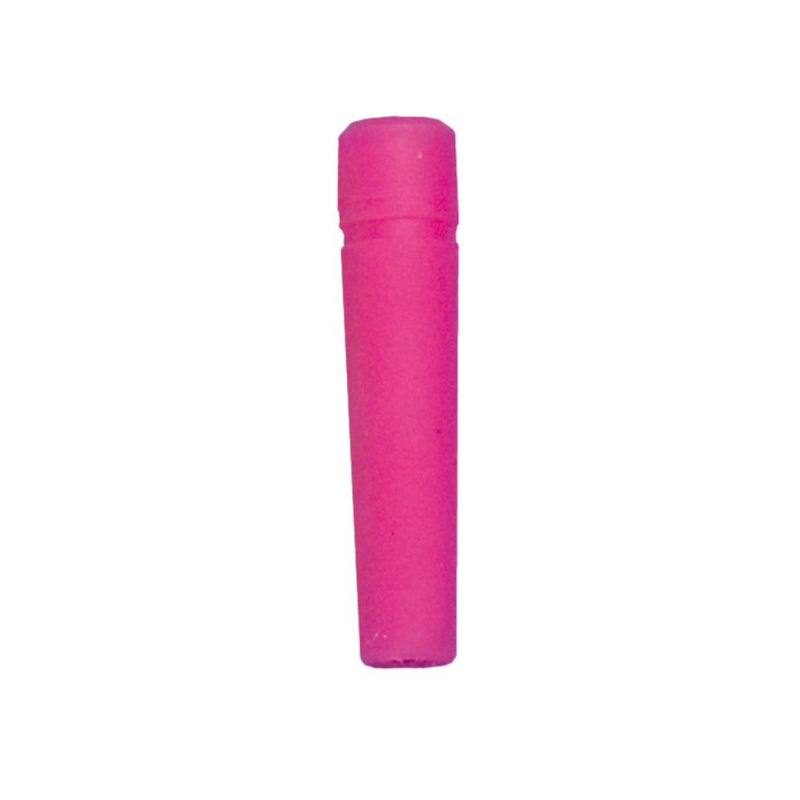 Pink silicone spearfishing pole spear tip protector