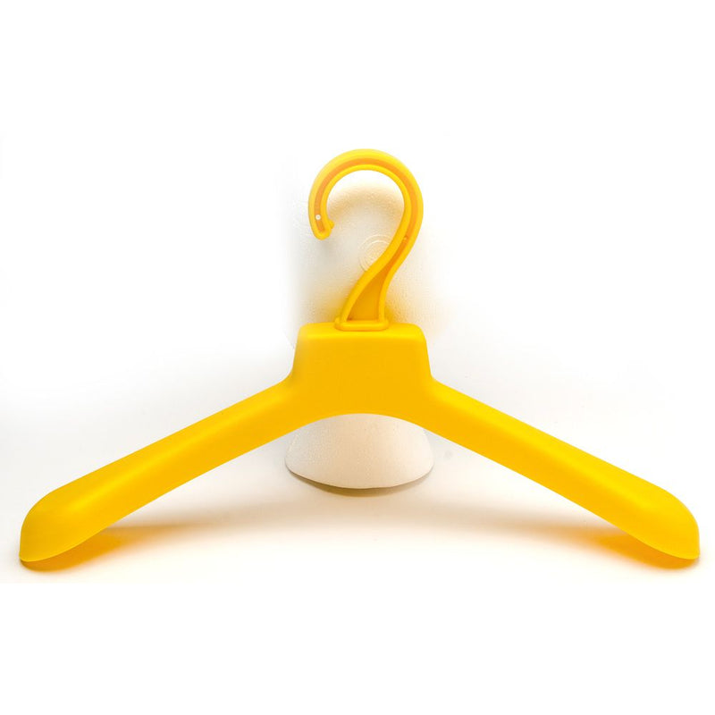 Yellow heavy-duty scuba gear hanger – Innovative Scuba Concepts.