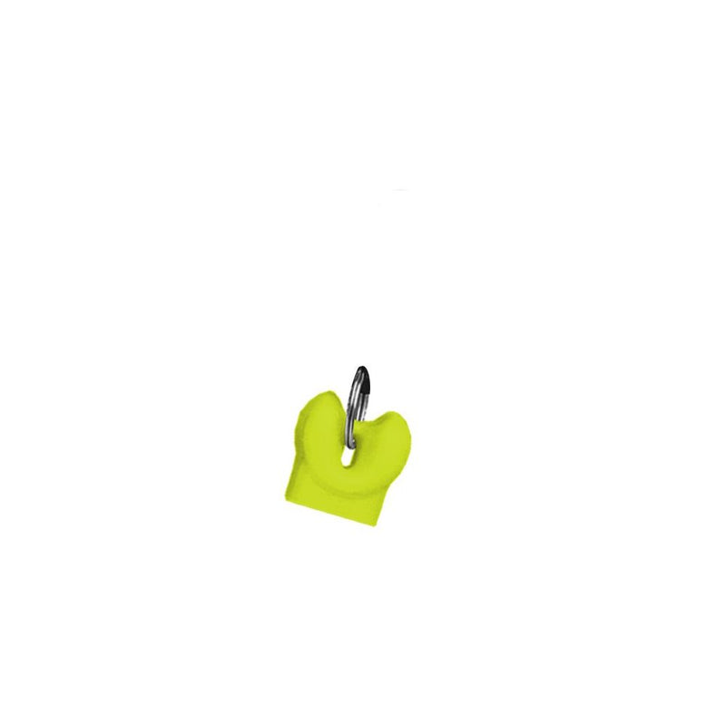 Yellow diving tank marker with metal clip attachment - Innovative Scuba Concepts