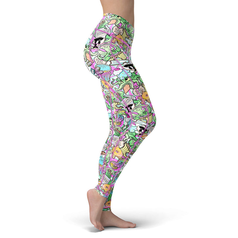 Candy Octopus Leggings