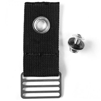 XDEEP NX Series Crotch Strap to Standard Crotch Strap Adapter Only – webbing adapter with stitched loops for converting NX harness to classic crotch strap setup