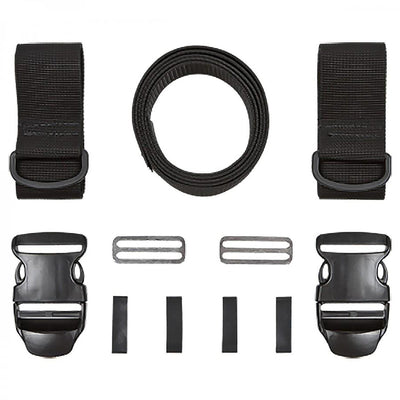 XDEEP QR Quick Release Conversion Kit with Buckles for ZEOS and HYDROS Harness – includes adjustable quick-release buckles and webbing for easy donning and doffing