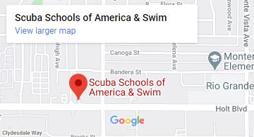 location Scuba Schools of America & Swim