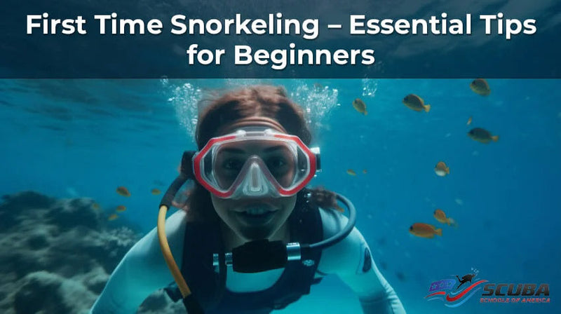 First Time Snorkeling – Essential Tips for Beginners