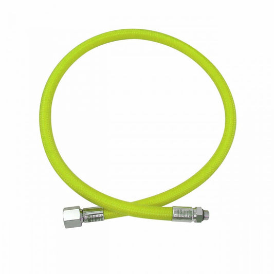 Zeagle 36” Yellow Braided Regulator Hose 3/8” Fitting Product Photo