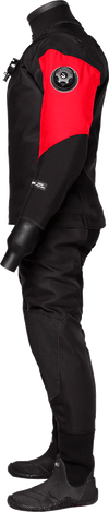HDC TECH DRY + 2-WAY SUSPENDERS - Professional Suit - BLK, RED