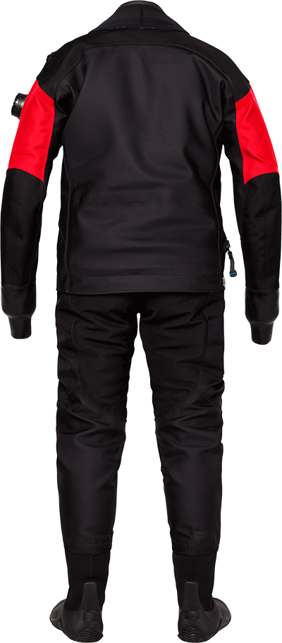 HDC TECH DRY + 2-WAY SUSPENDERS - Professional Suit - BLK, RED