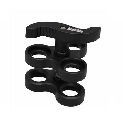1" Triple Clip, Three-Way Connector for Underwater Photo and Video Accessories-Scuba Schools of America