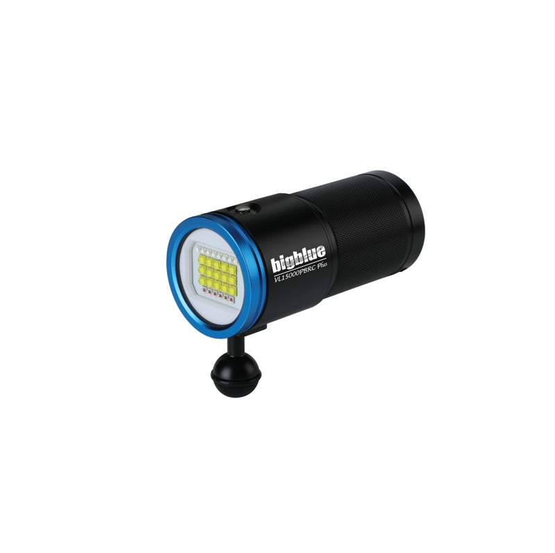 15000 Lumen Video Light Built In Blue and Red LED Remote Control Ready, Wide Beam Underwater Illumination, Scuba Photography Gear-Scuba Schools of America