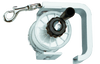 Innovate Scuba Concepts 150ft aluminum line reel with transparent housing and black knob control
