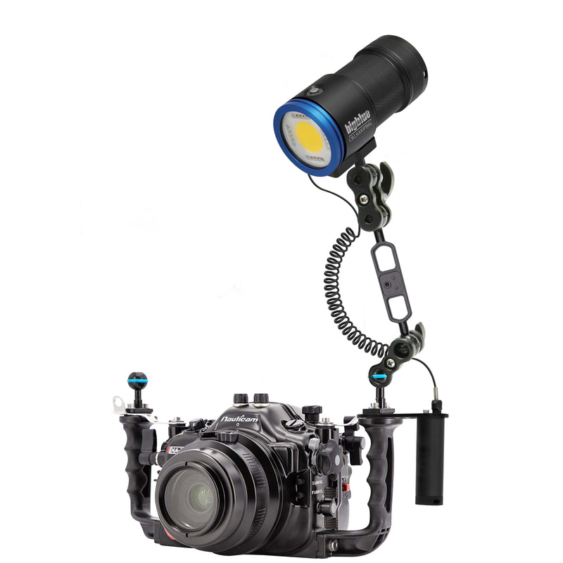16500 Lumen Video Light Remote Control Ready Built In Blue Light, Wide Beam Underwater Illumination, Technical Dive Accessory-Scuba Schools of America