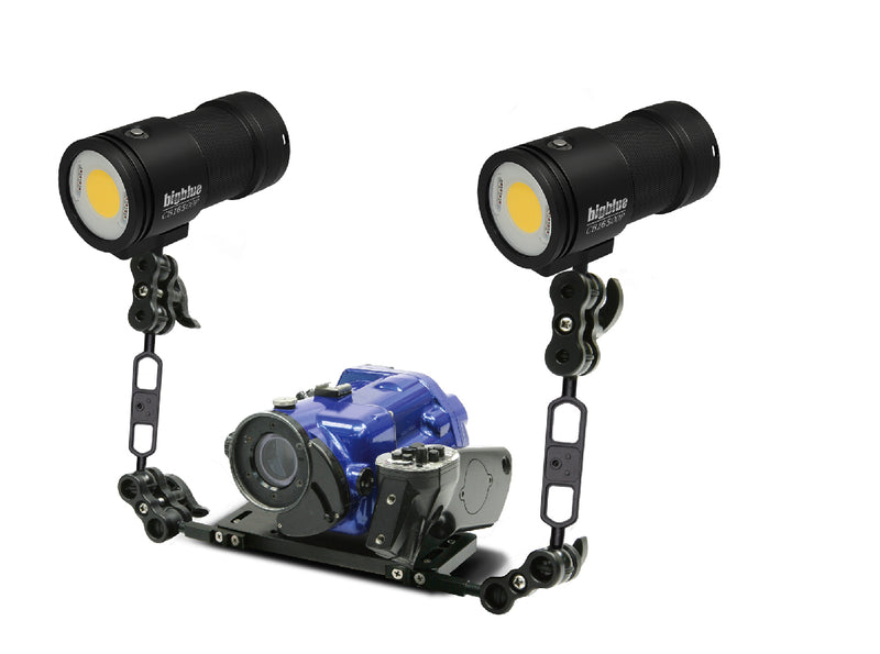 16500 Lumen Warm White Video Light, Wide Beam Underwater Illumination, Technical Dive Accessory-Scuba Schools of America