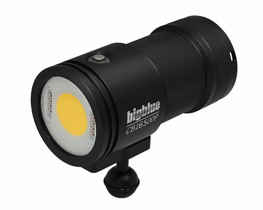16500 Lumen Warm White Video Light, Wide Beam Underwater Illumination, Technical Dive Accessory-Scuba Schools of America