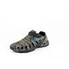 Crosskix 2.0 Break Up Country camouflage shoe right side angle view highlighting textured outsole and slip-on construction
