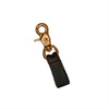 Innovate Scuba Concepts 2-inch web loop trigger snap hook with black webbing strap and bronze-colored metal clasp
