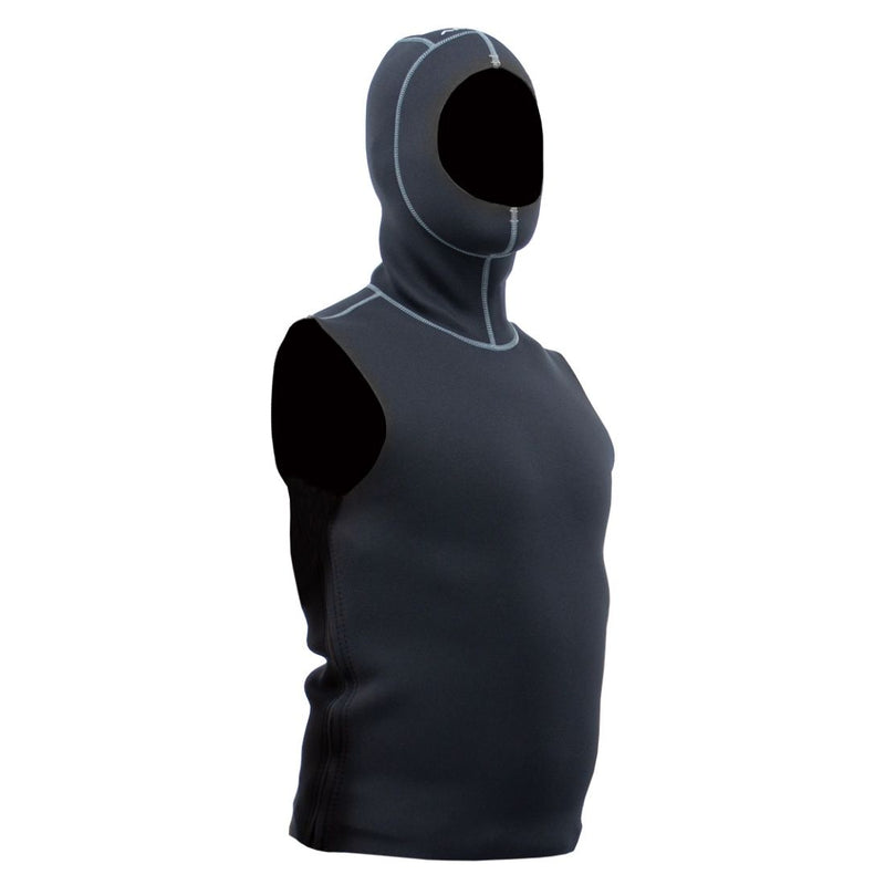 2mm Hooded Vest Side Zip-Scuba Schools of America