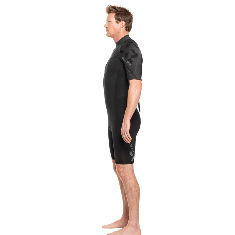 2mm Revel Shorty Wetsuit, Lightweight Suit for Diving and Snorkeling