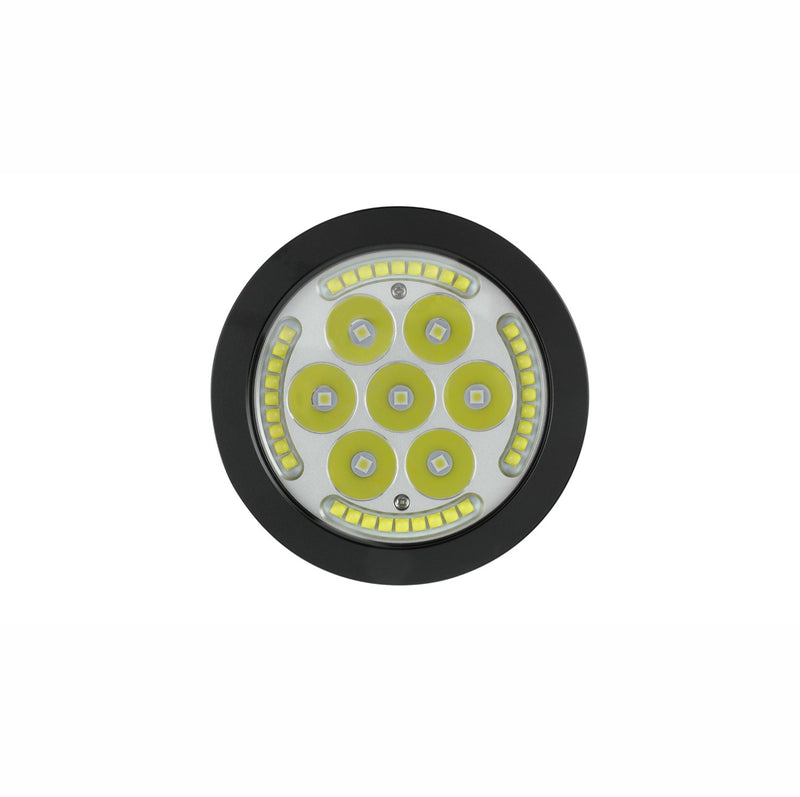 30000 Lumen Dual Beam Dive Light, Wide Flood Spot Beam High CRI Lighting-Scuba Schools of America