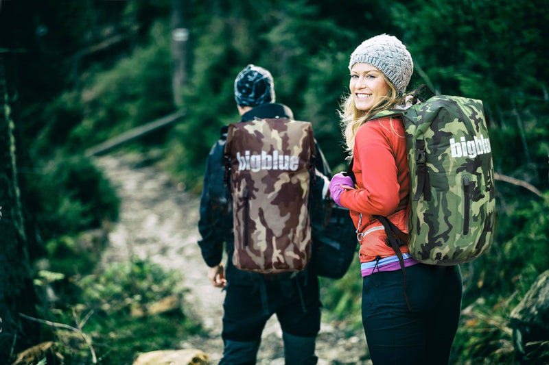 30L Waterproof Backpack, Roll-Top Dry Bag for Dive & Boat Gear