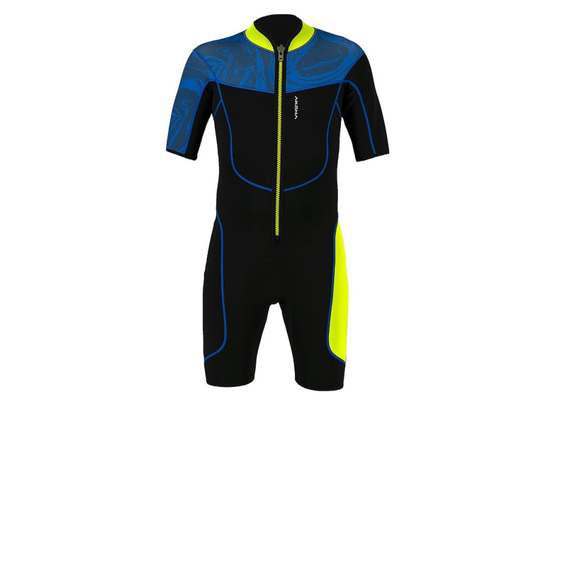 3/2mm Men's Front Zip Tropic Shorty-Scuba Schools of America