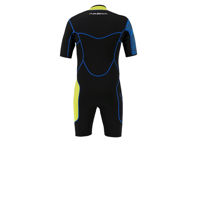 3/2mm Men's Front Zip Tropic Shorty-Scuba Schools of America