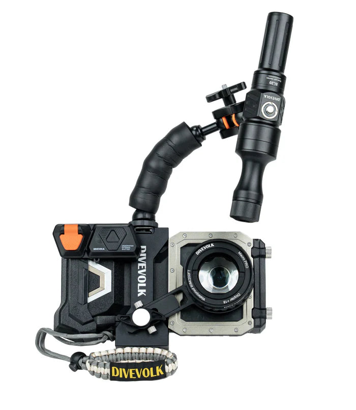 DIVEVOLK SeaTouch 4 Max Plus Advanced Macro Kit Underwater Housing for Smartphones