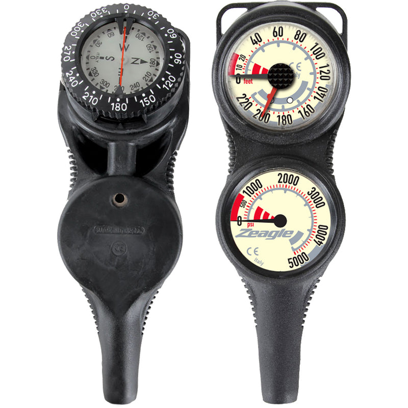 Zeagle Slimline Co-Pilot Console with Black Hose Product Photo