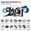 DIVEVOLK SeaTouch 4 Max Plus Deep Dive Kit with Dual Lights for Smartphones