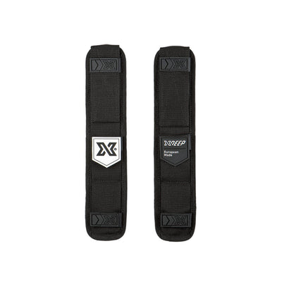 XDEEP 3D Mesh shoulder strap pads – short version for streamlined dive harness comfort