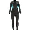 3MM EVOKE WOMENS WETSUIT FULL - BLK, AQU-Scuba Schools of America