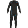3MM REACTIVE MENS WETSUIT FULL - BLK, BLU-Scuba Schools of America